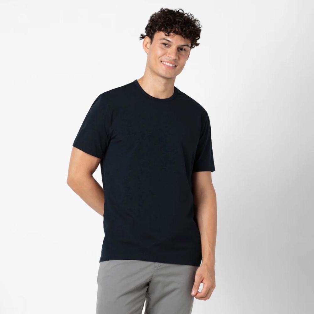 Bearbottom Men's Supima Tee T-Shirt - Black Large NEW